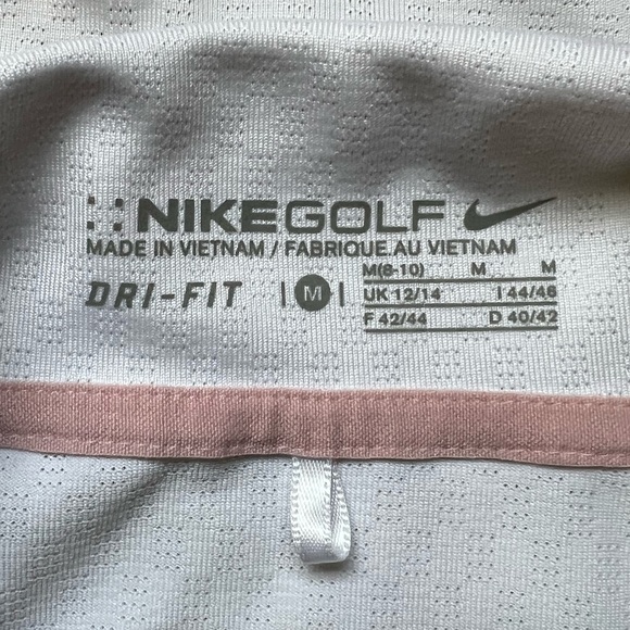 NIKE GOLF LADIES WHITE POLO SZ M - Picture 7 of 7